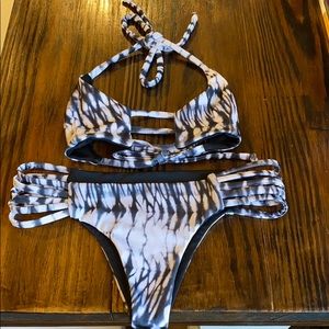 Haley Raye swimwear bikini Small top/Medium bottom